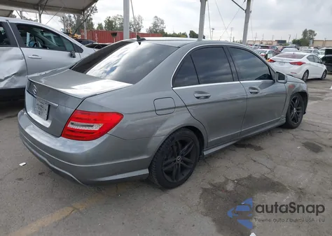 2013 Mercedes-Benz C 250 Luxury/Sport from USA, damaged, VIN WDDGF4HB7DR291551